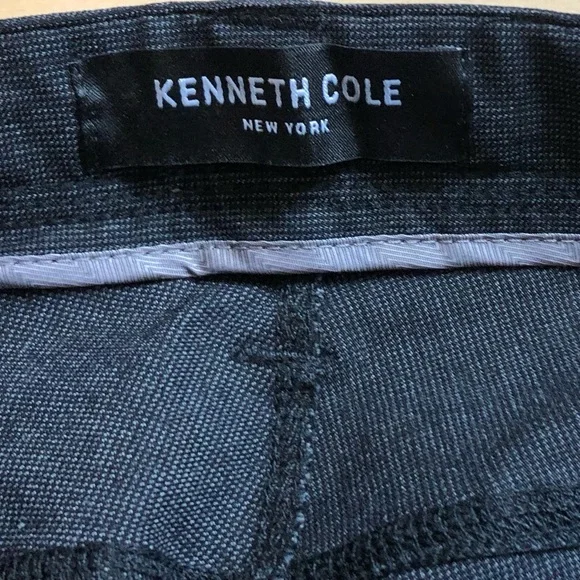 NWT Kenneth Cole Black Slim Fit 5Pocket Tech Pant Size 32X30.